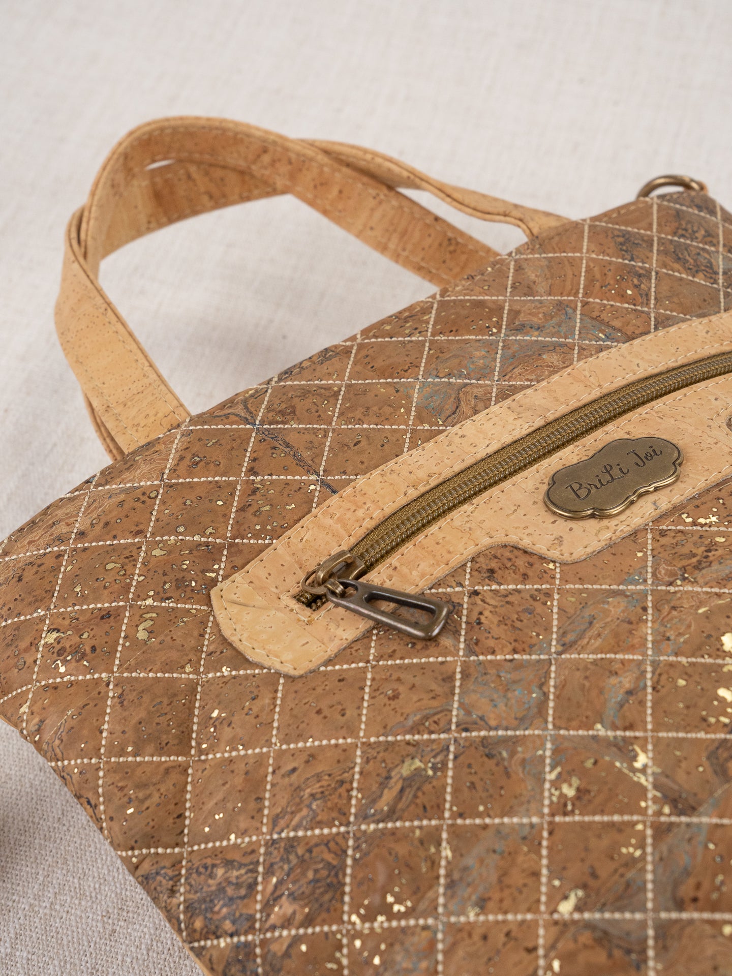 Rylie Quilted Backpack Purse