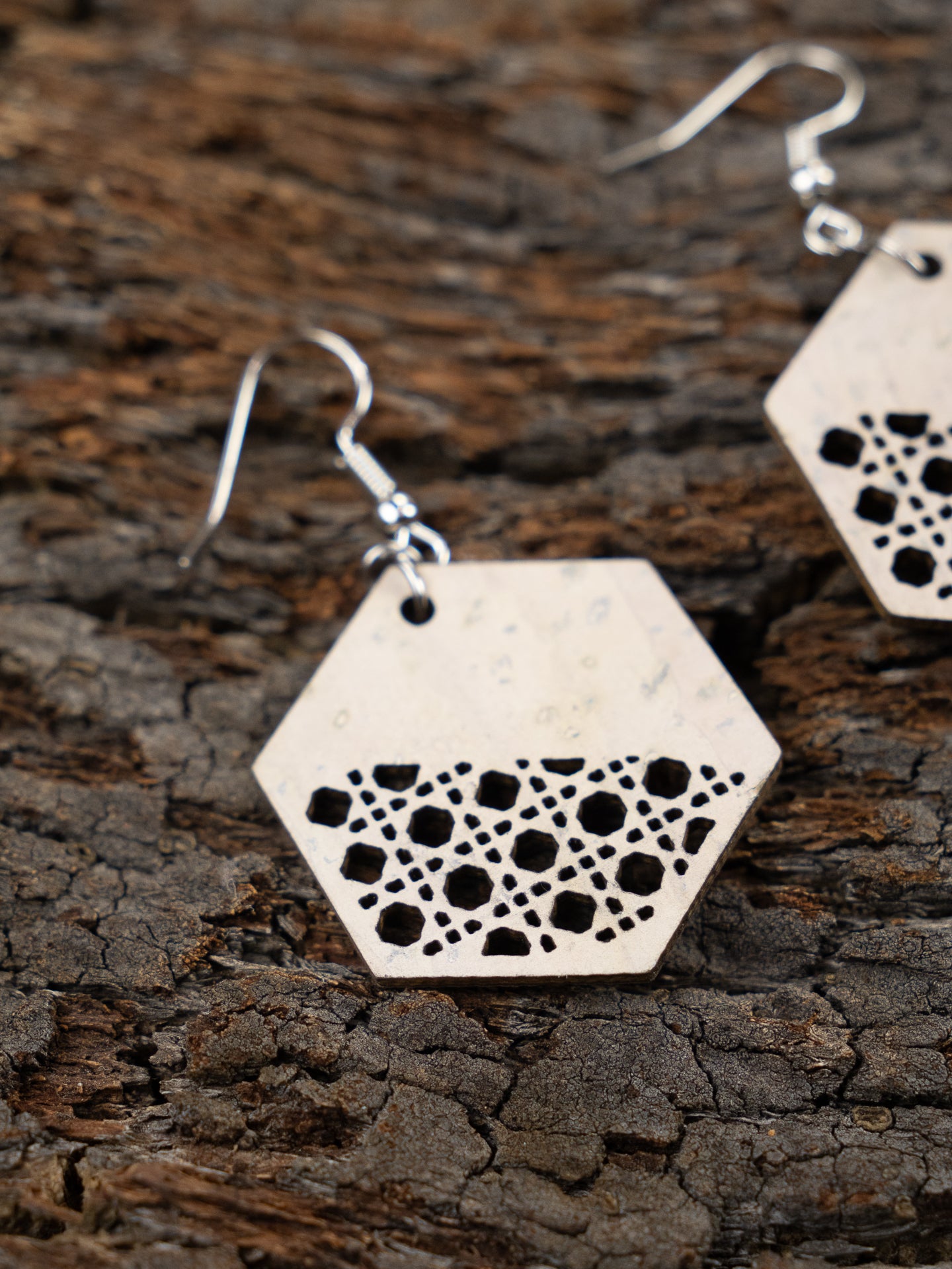 Honeycomb Earring