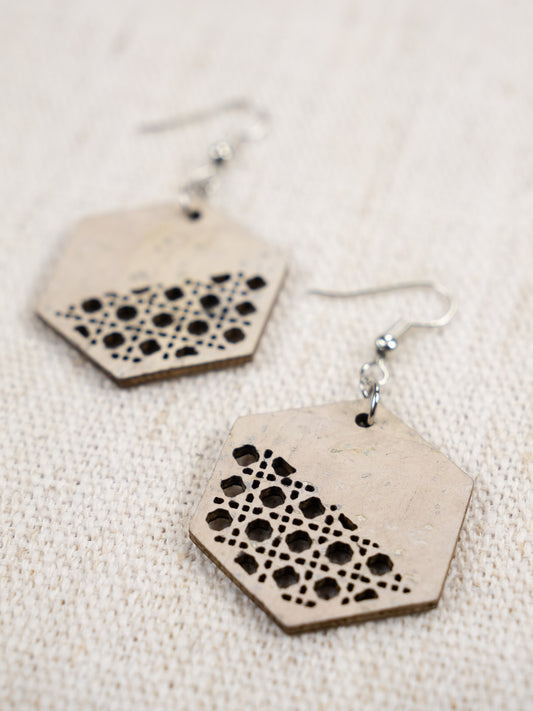 Honeycomb Earring