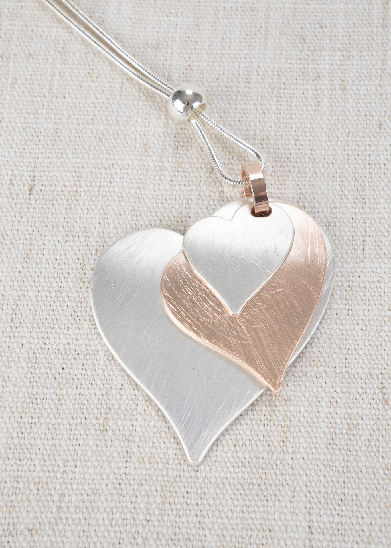 Aria - Matte Silver/Rose Gold