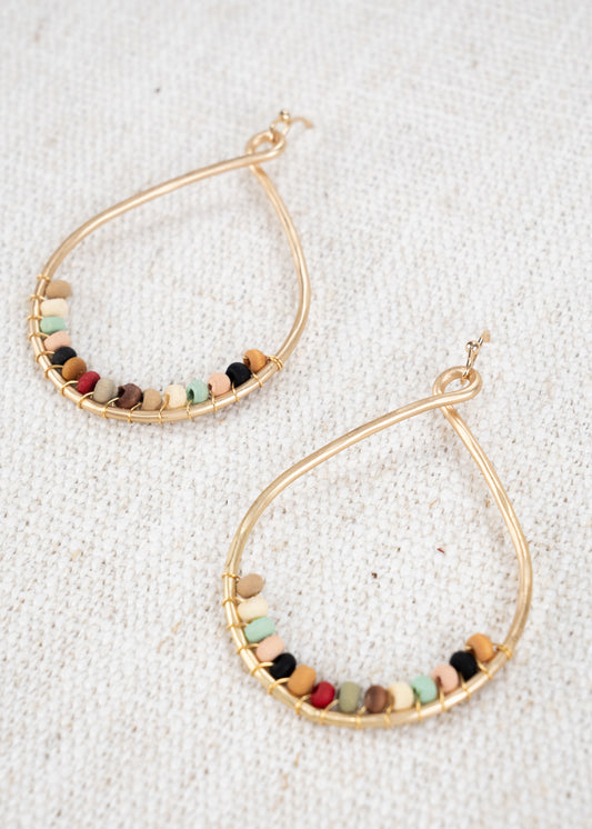 Warm Cider Swing Earring