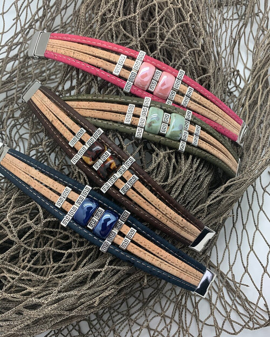 Ceramic Bead Bracelet
